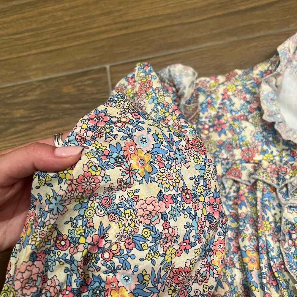 Floral Ruffle Dress - Picture 4 of 4